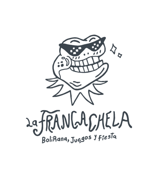 la-francachela-bolirana-bar-fiesta-juegos-logo-erickse-branding-bogota-colombia-design-designer-medellin-2024